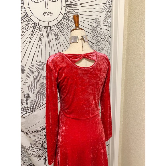 🌈 Beautiful summer velvet dress - Picture 7 of 11